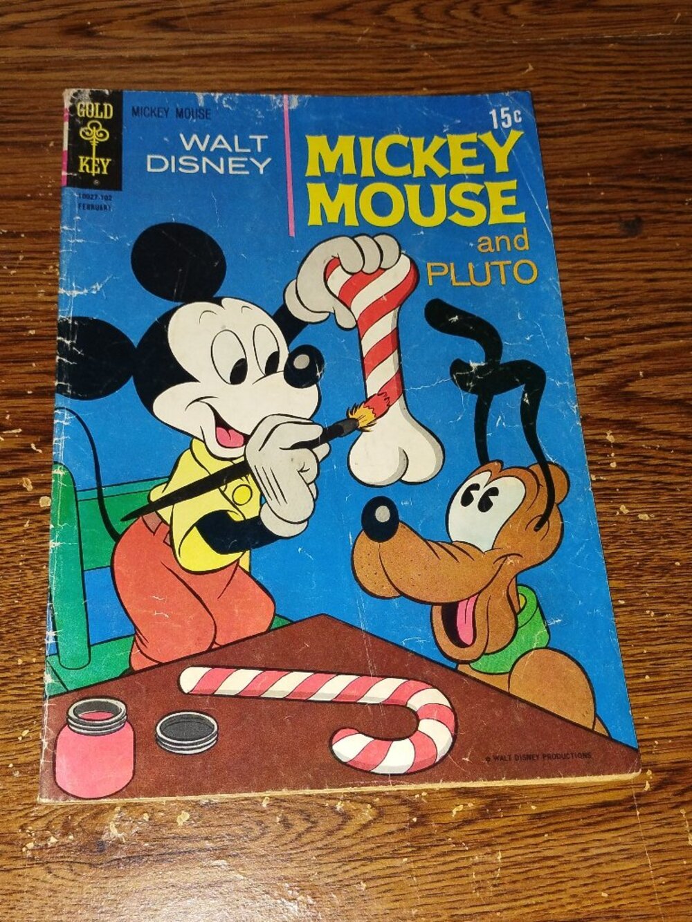 Walt Disney's Mickey Mouse #128 (Gold Key Comics, 1971)
